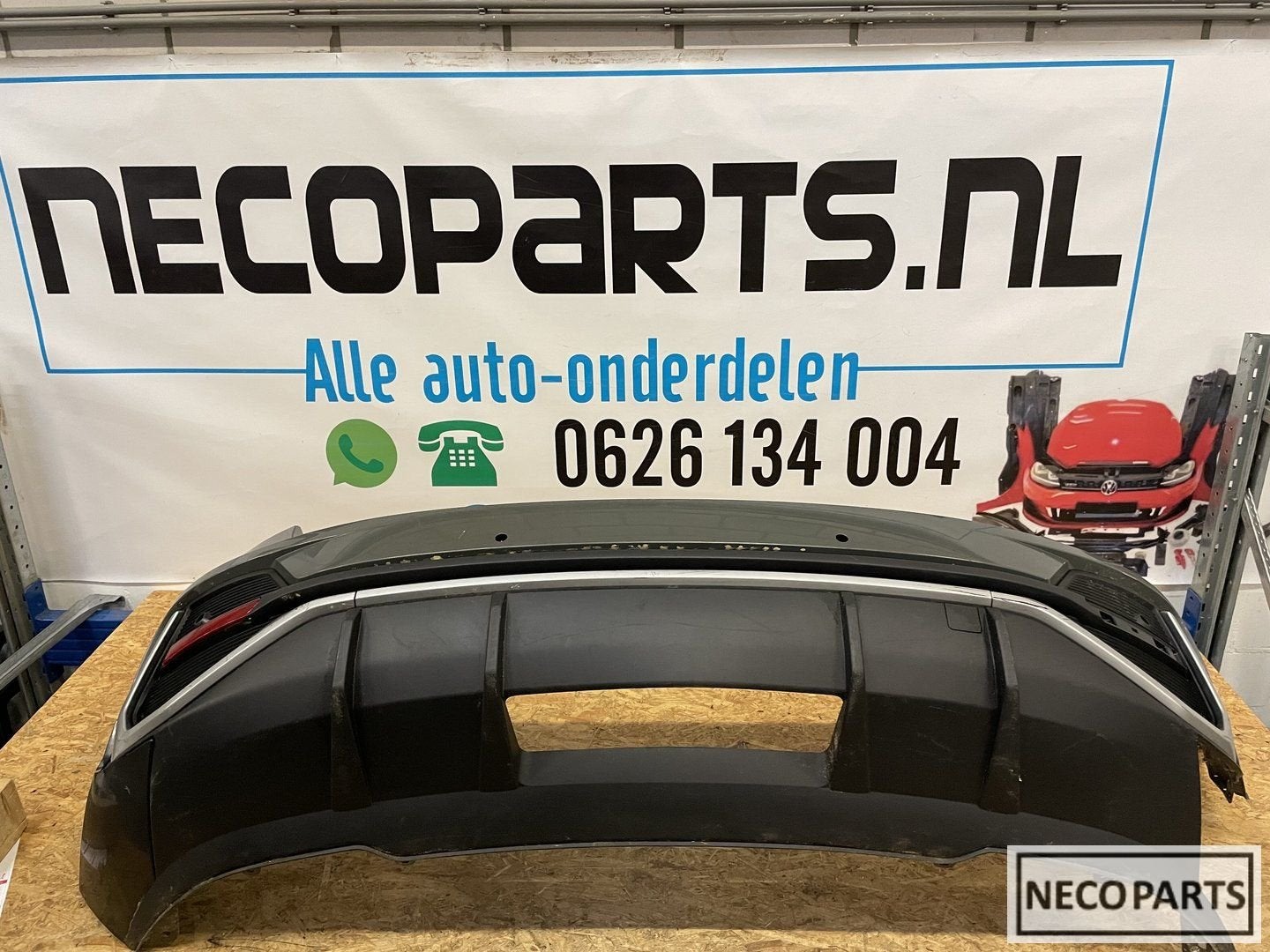 BUMPER AUDI Q3 83A SPORTBACK S LINE ACHTERBUMPER 83F807511, Gebruikt, -, -, -