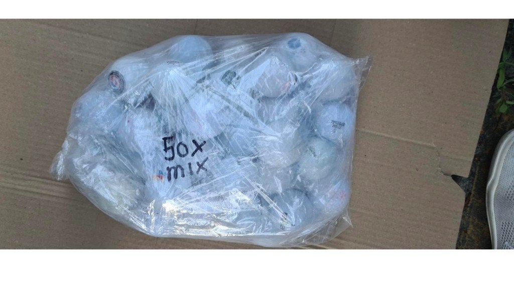 Black Diamond golfballen - 50 stuks per zak, Sport en Fitness, Ophalen of Verzenden, Gebruikt, Bal(len), Overige merken