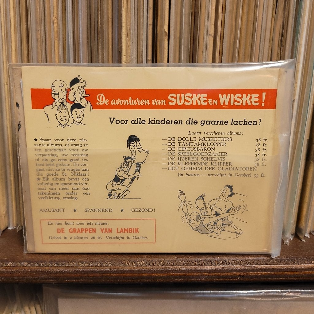 Suske en Wiske, Eén stripboek, Ophalen of Verzenden, Gelezen