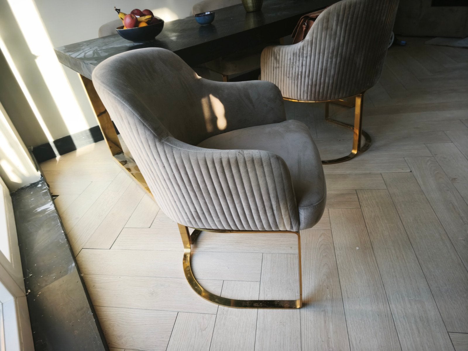 Zo goed als nieuwe stoelen - Wegens scheiding, Twee, Ophalen of Verzenden, Zo goed als nieuw, Stof