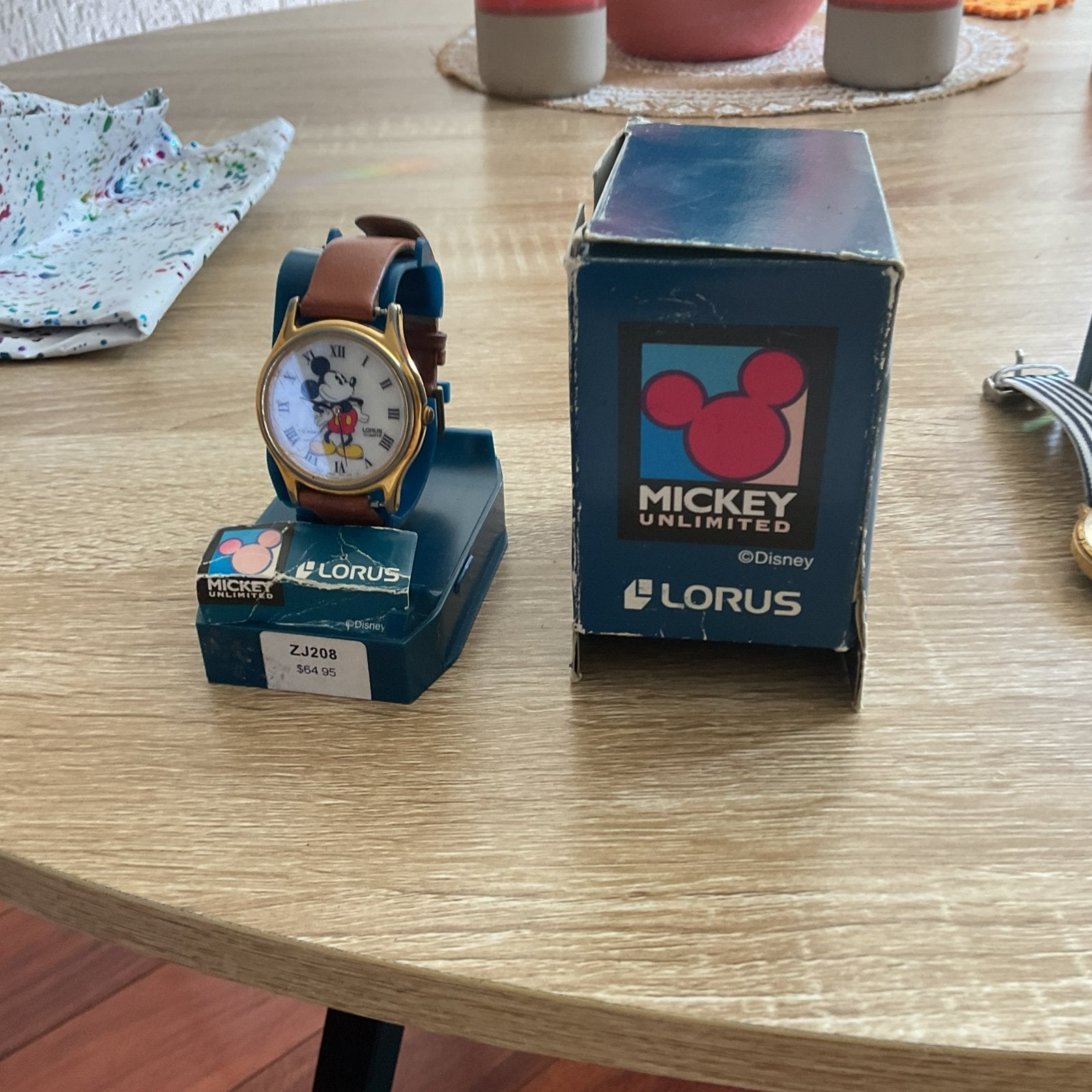Orginele Disney horloge.Micky., Ophalen of Verzenden, Gebruikt, Meerkleurig, Jongen of Meisje