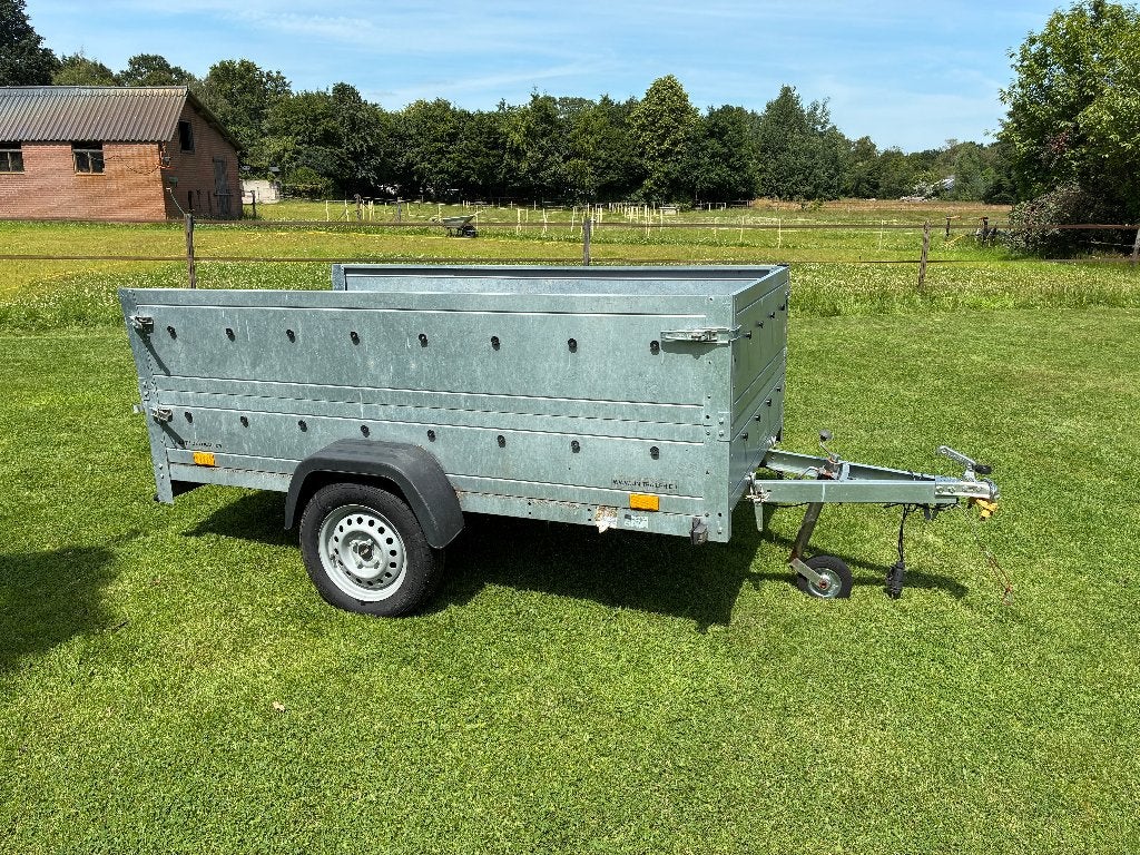 Aanhanger ongeremd 750 kg. Lengte 2006 mm en breedte 1256 mm, Auto diversen, Aanhangers en Bagagewagens, Ophalen, Gebruikt