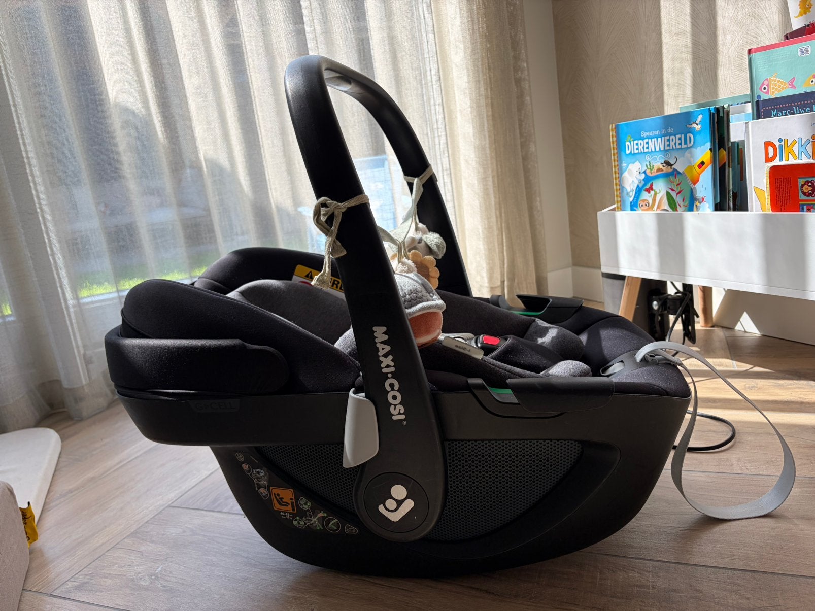 Maxi-cosi pebble 360 i-size, Ophalen, Zo goed als nieuw, Isofix, 0 t/m 13 kg