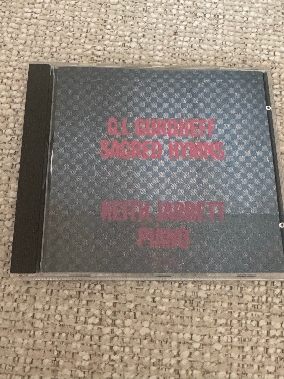 G.I. Gurdjieff / Keith Jarrett - Sacred Hymns (ECM 1174), Gebruikt, Overige componisten, Modernisme tot heden, Ophalen of Verzenden