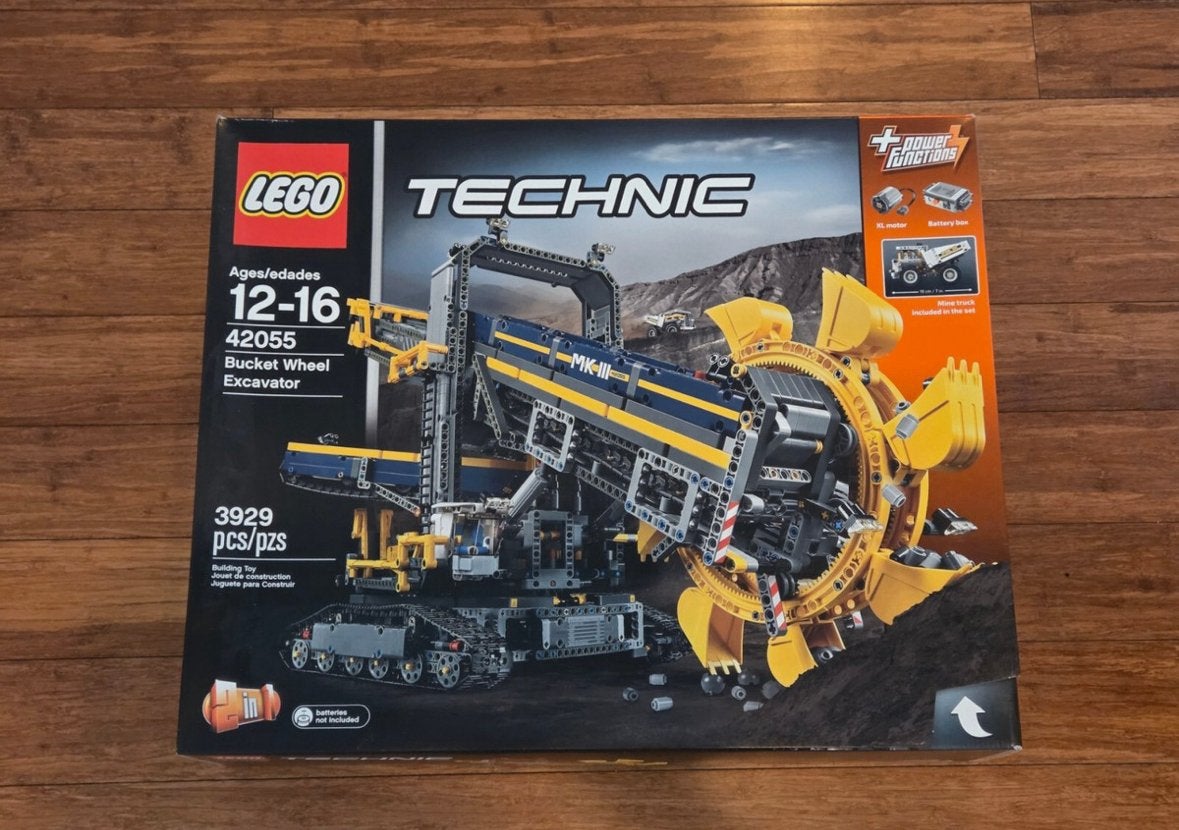 LEGO Technic Bucket Wheel Excavator (42055) – Nieuw in Doos, Lego, Nieuw, Ophalen of Verzenden, Technic
