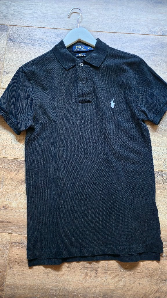 Nieuwe Ralph Lauren polo zwart maat S, Zwart, Ralph Lauren, Nieuw, Ophalen of Verzenden