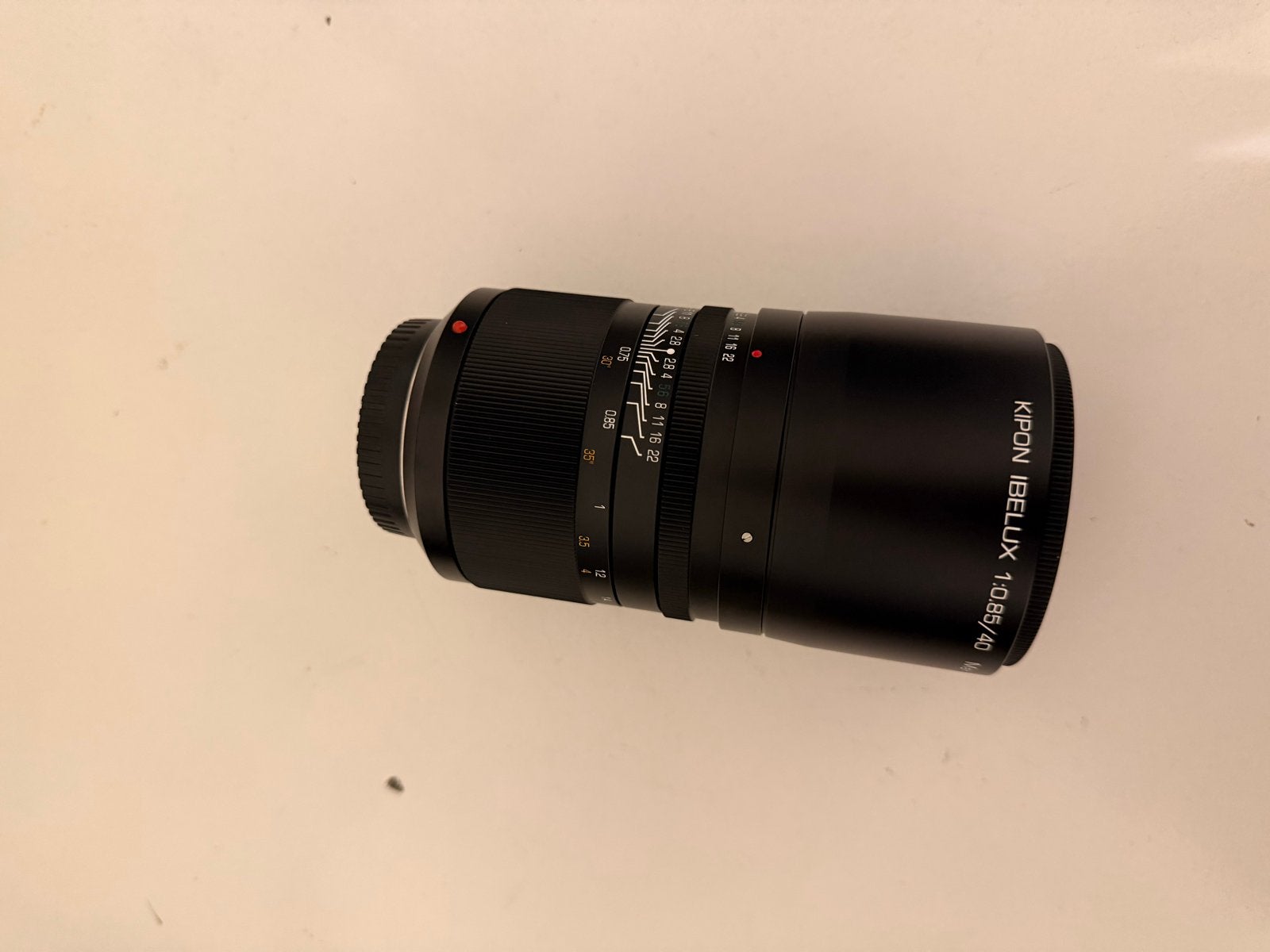 KIPON IBELUX 40mm F0.85 Mark III – Fujifilm X – Zeer Goede S, Audio, Tv en Foto, Overige merken, Ophalen of Verzenden, Zo goed als nieuw