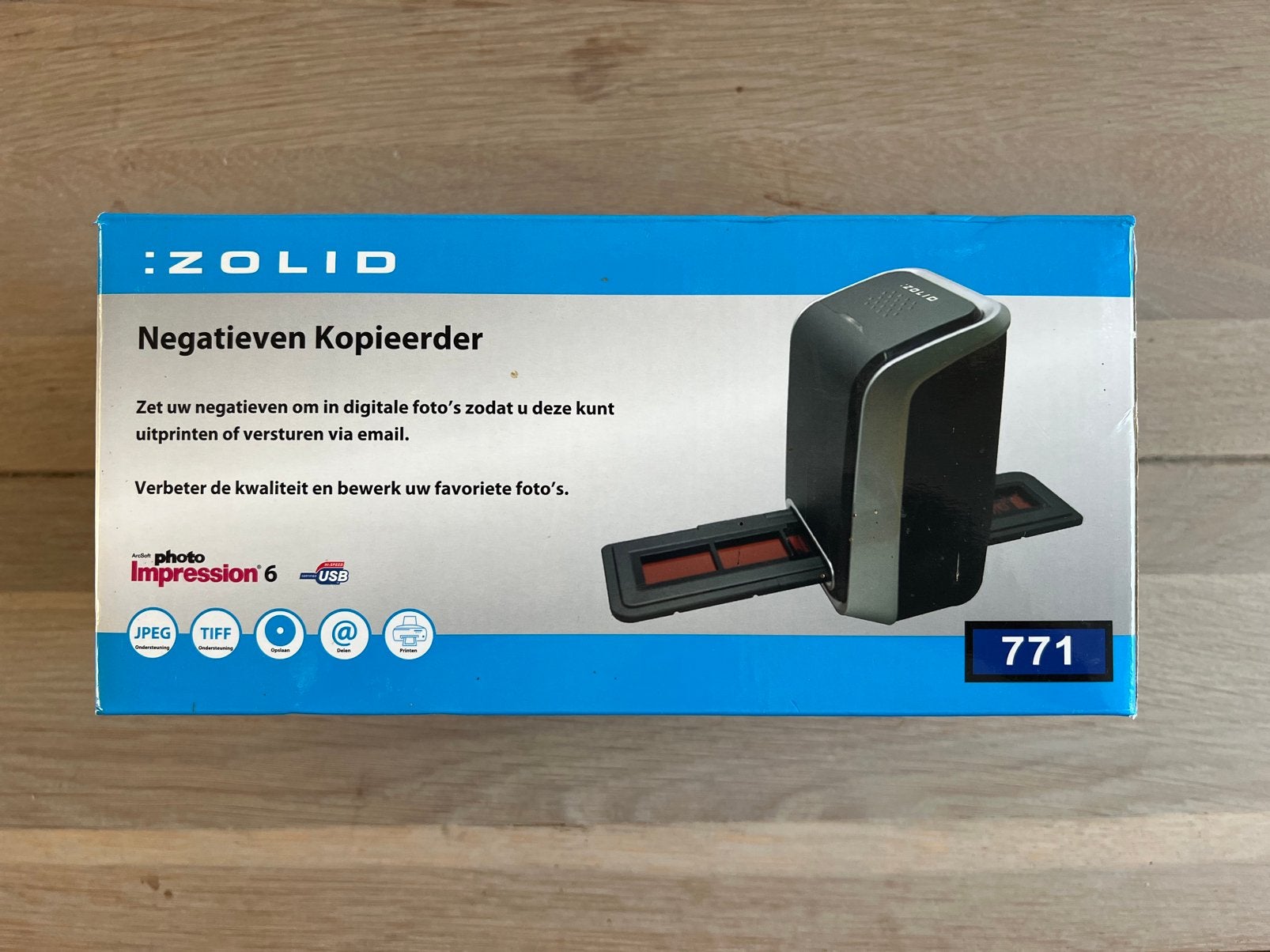 Zolid dia en negatieven kopieerder, Ophalen of Verzenden, Zo goed als nieuw