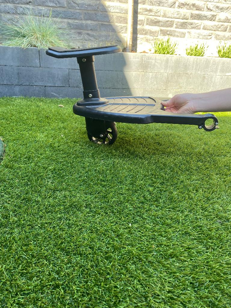 meerijdplankje kinderwagen, Ophalen, Gebruikt