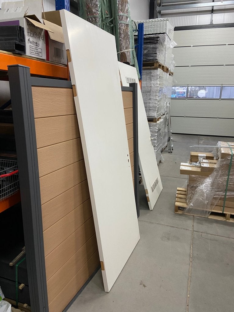 Binnendeur (stomp) 87,5x231,5 cm (Gebruikt) - J&W 113, Ophalen, Gebruikt, 80 tot 100 cm, Binnendeur