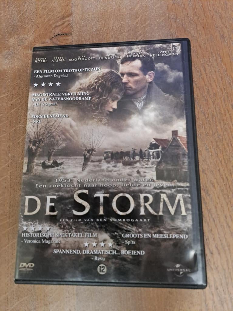 dvd, De Storm- Nederlandse film over Watersnoodramp 1953, Vanaf 12 jaar, Ophalen of Verzenden, Zo goed als nieuw, Historisch of Kostuumdrama