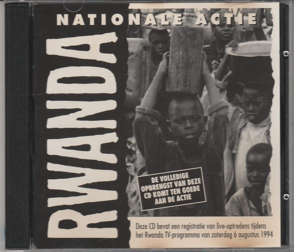 Cd 156 - nationale actie rwanda. Zo goed als nieuwe cd, Ophalen of Verzenden, Zo goed als nieuw, Nederlandstalig