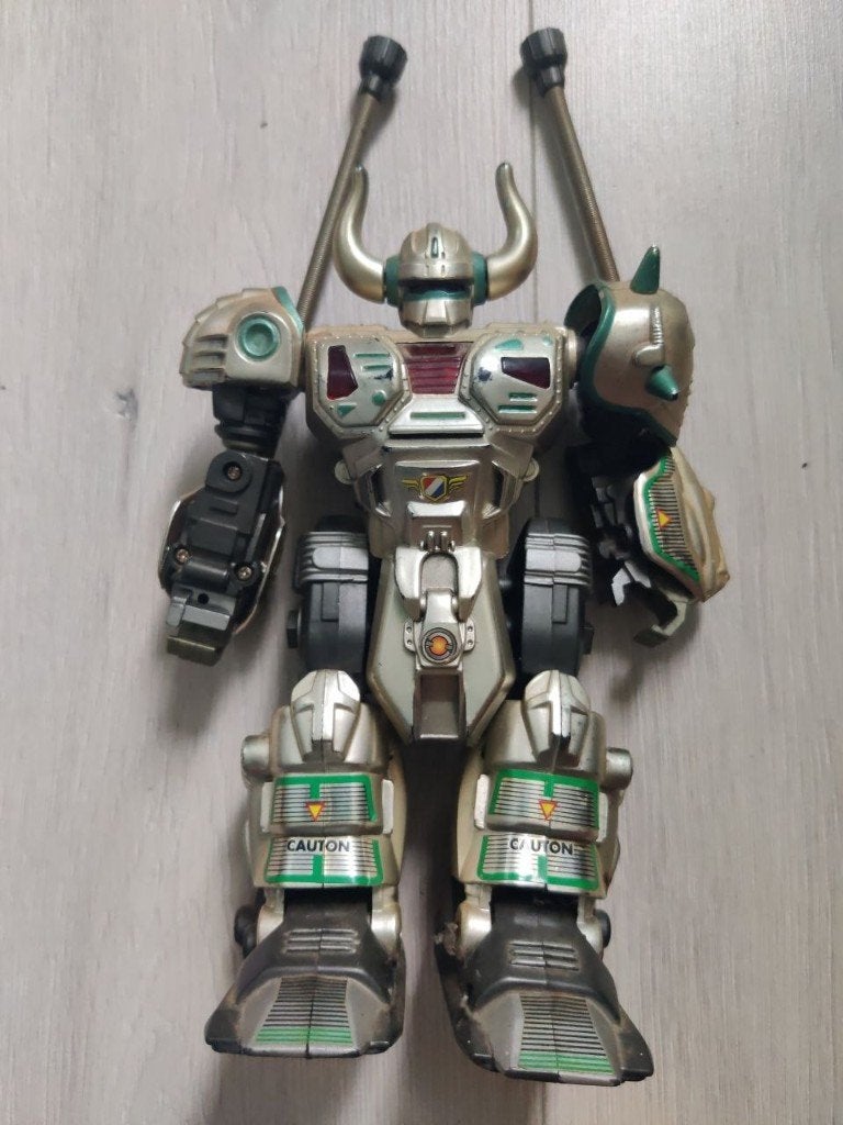 Robot jaren 90, Ninja Robot trooper, Ophalen of Verzenden, Gebruikt