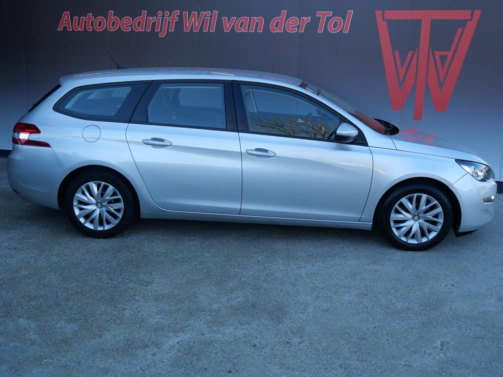 Peugeot 308 SW 1.2 e-THP ACTIVE | NAVIGATIE | TREKHAAK | RIE, Stof, Gebruikt, 1165 kg, Origineel Nederlands