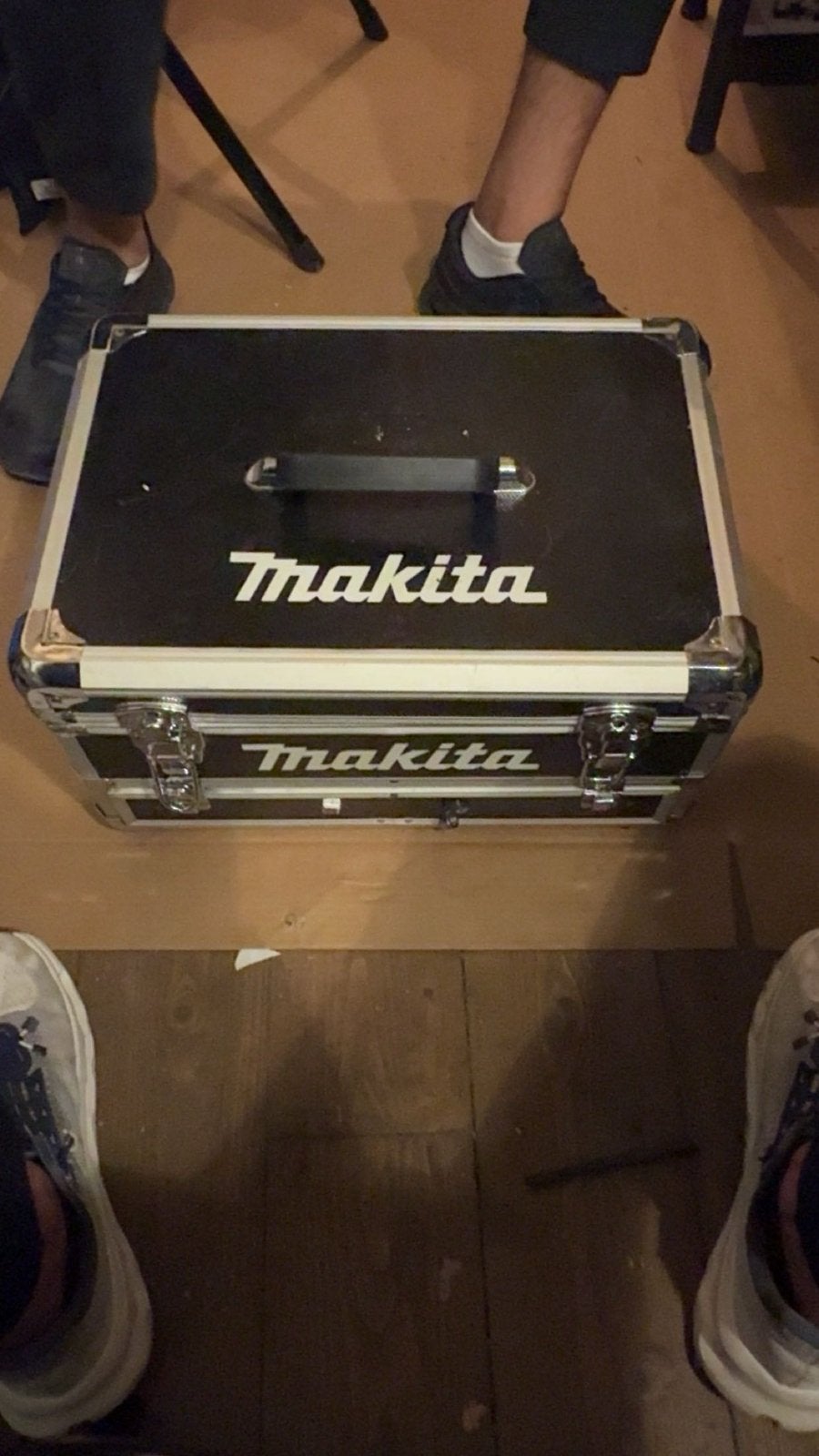 Makita gereedschap kist, Ophalen, Gebruikt