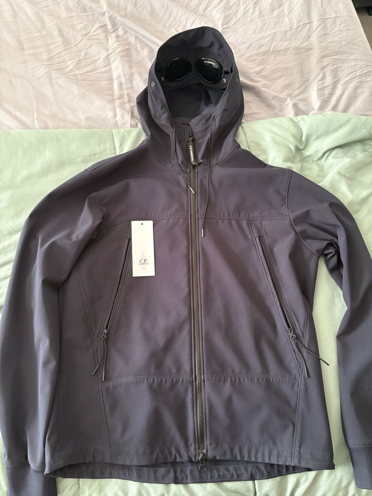 C.P. Company Goggle Jacket - Maat M, Ophalen of Verzenden, Zo goed als nieuw, Maat 48/50 (M), Blauw