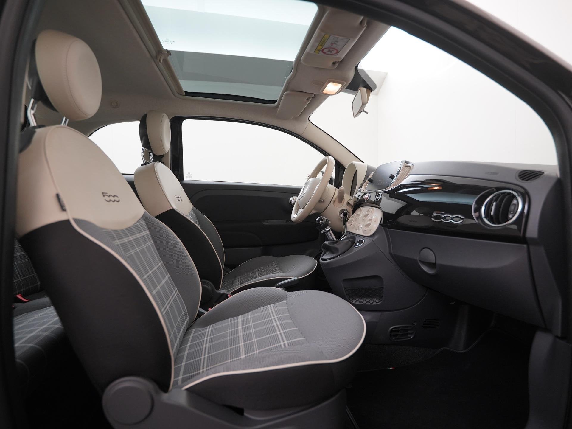 Fiat 500 0.9 TwinAir Turbo Lounge | Panoramadak | Navigatie, Voorwielaandrijving, 12 maanden, Gebruikt, Origineel Nederlands