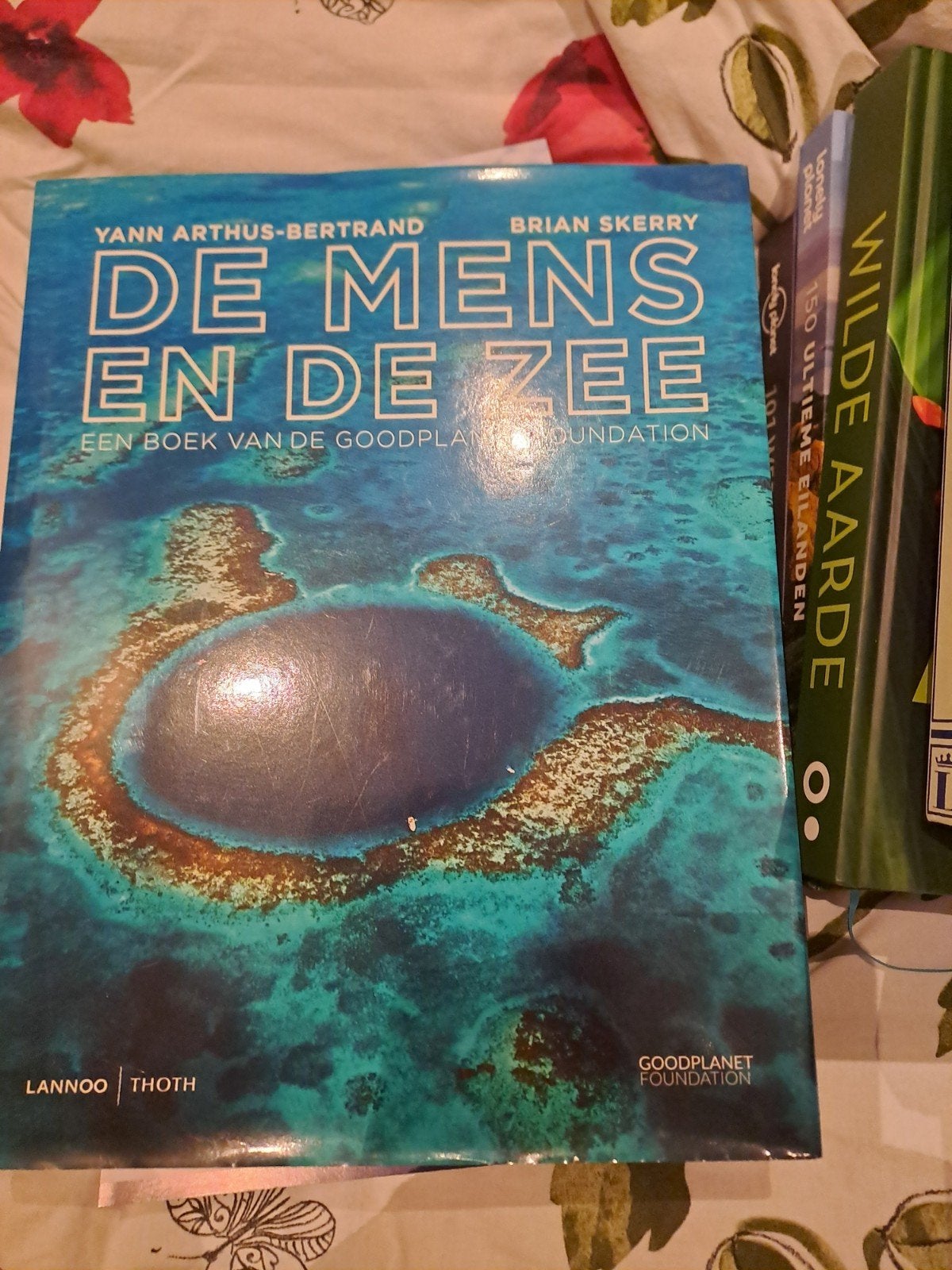 De Mens en de Zee - Yann Arthus-Bertrand & Brian Skerry, Boeken, Ophalen of Verzenden, Zo goed als nieuw, Natuur algemeen, Yann Arthus-Bertrand, Brian Skerry