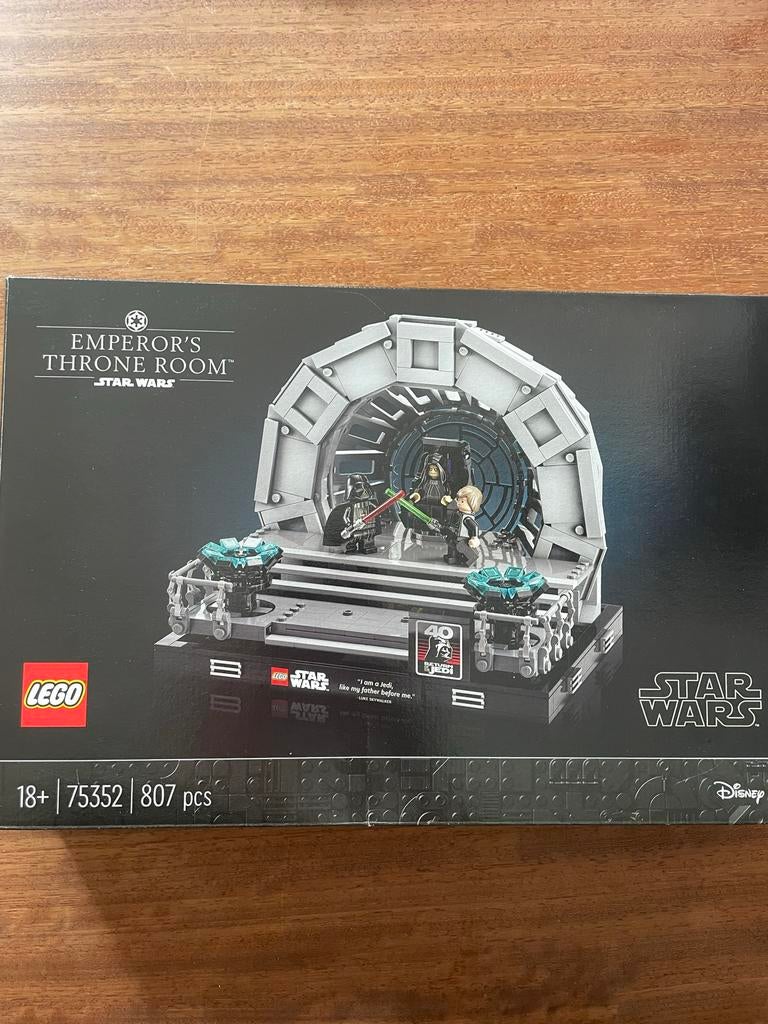 LEGO Star Wars 75352 Keizerlijke Troonzaal Diorama, Ophalen of Verzenden, Zo goed als nieuw, Overige merken