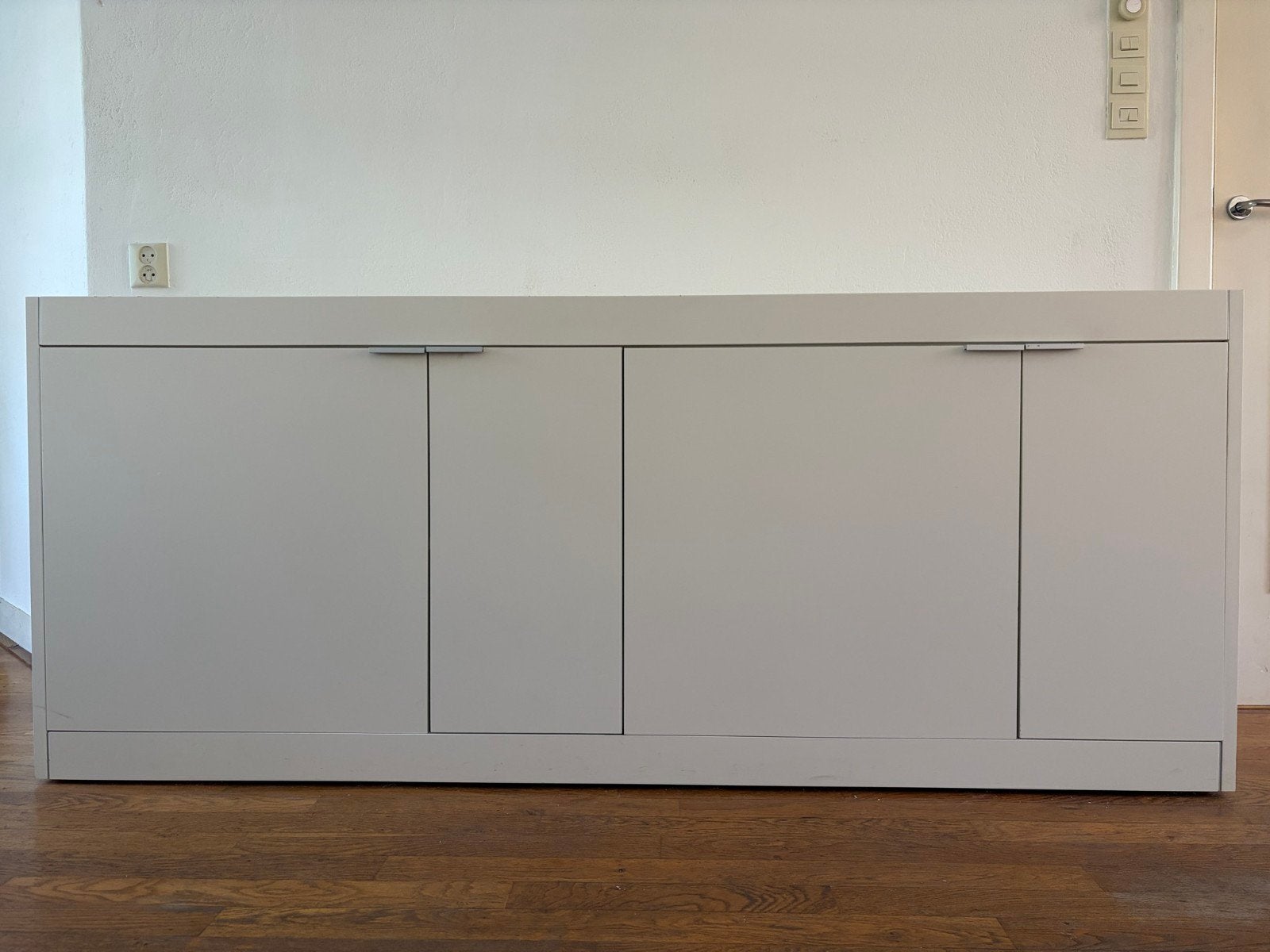 Pastoe L197 Dressoir - Wit met lichte gebruikssporen, Huis en Inrichting, Ophalen, 150 tot 200 cm, 25 tot 50 cm, Gebruikt
