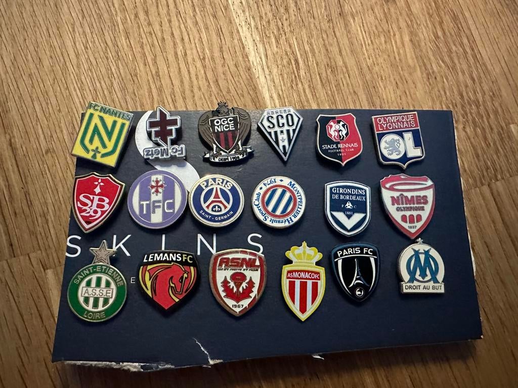 Voetbalspeldjes Ligue 1 pet stuk €5,-, Ophalen of Verzenden, Zo goed als nieuw, Sport