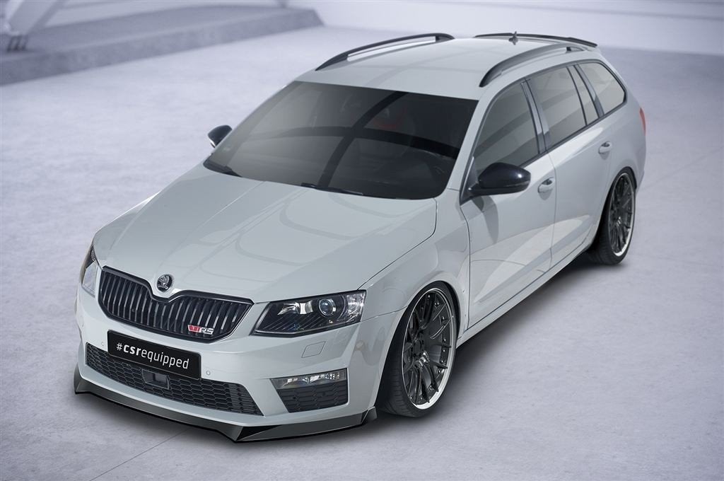 CSR Automotive Splitter Spoiler Skoda Octavia 3 [Typ 5E] RS, Verzenden, Automotive Parts, A.parts@hotmail.nl, Trasmolenlaan 12 3447 GZ Woerden