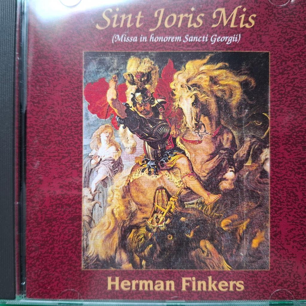 CD - HERMAN FINKERS - SINT JORIS MIS, Ophalen of Verzenden, Barok, Zo goed als nieuw, Overige typen
