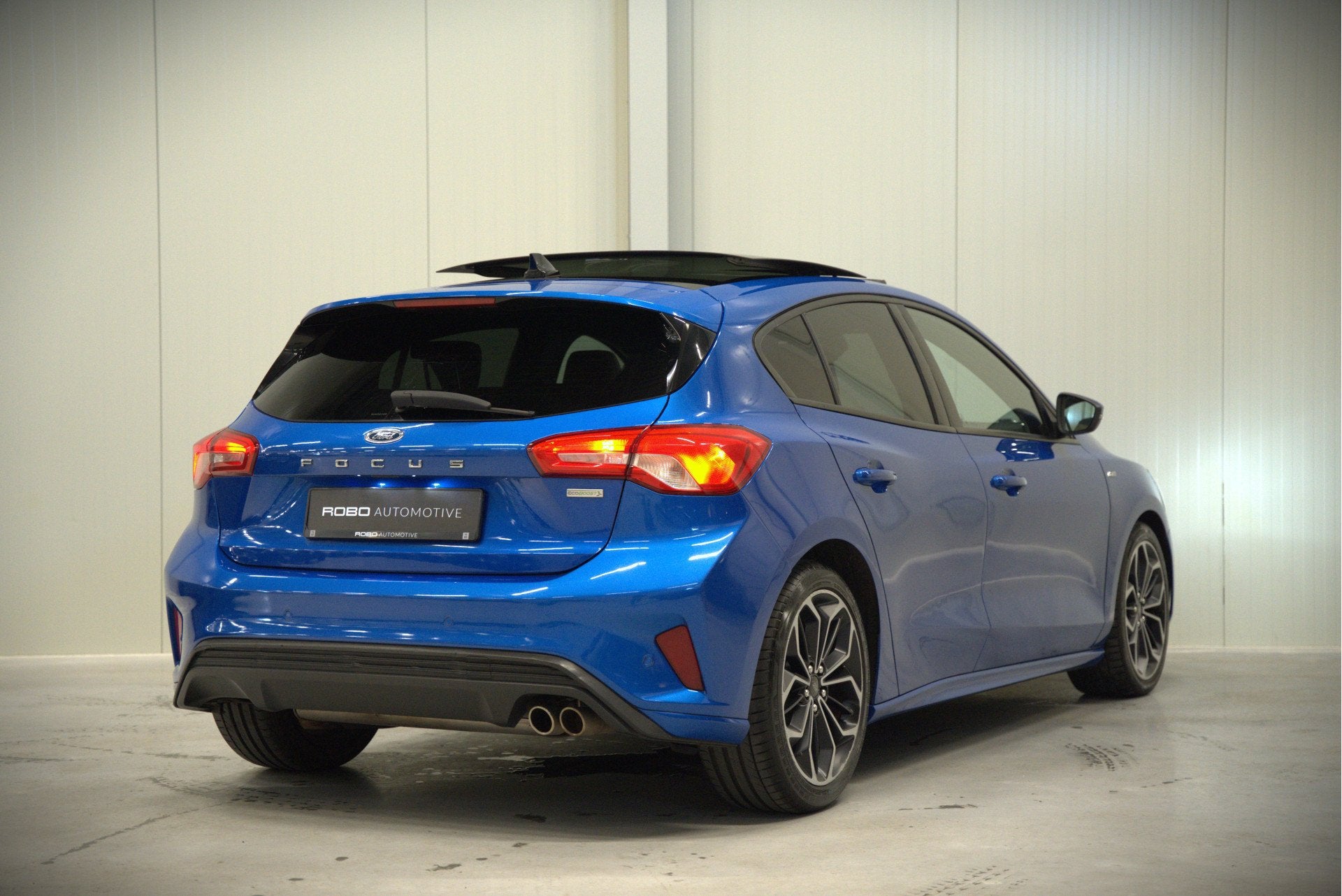 Ford Focus 1.0 EcoBoost ST Line Business | Panoramadak | Ban, Gebruikt, Euro 6, Blauw, Bedrijf