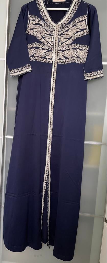 Kaftan (Boutiqeu Saidati), Overige typen, Blauw, Ophalen of Verzenden, Zo goed als nieuw