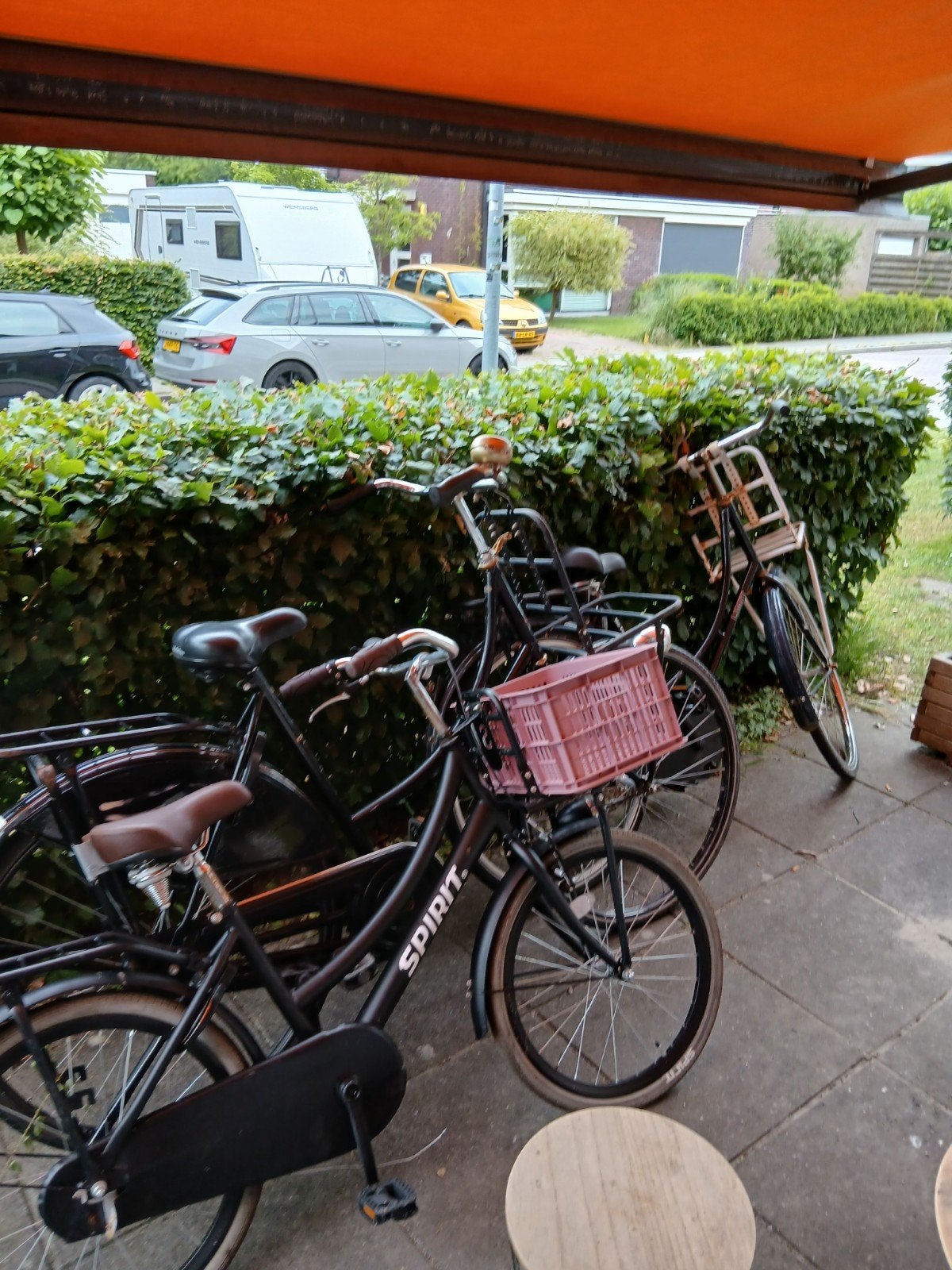 Drie gebruikte fietsen: Gazelle, Spirit en onbekend merk, Terugtraprem, Gebruikt, Versnellingen, Ophalen of Verzenden