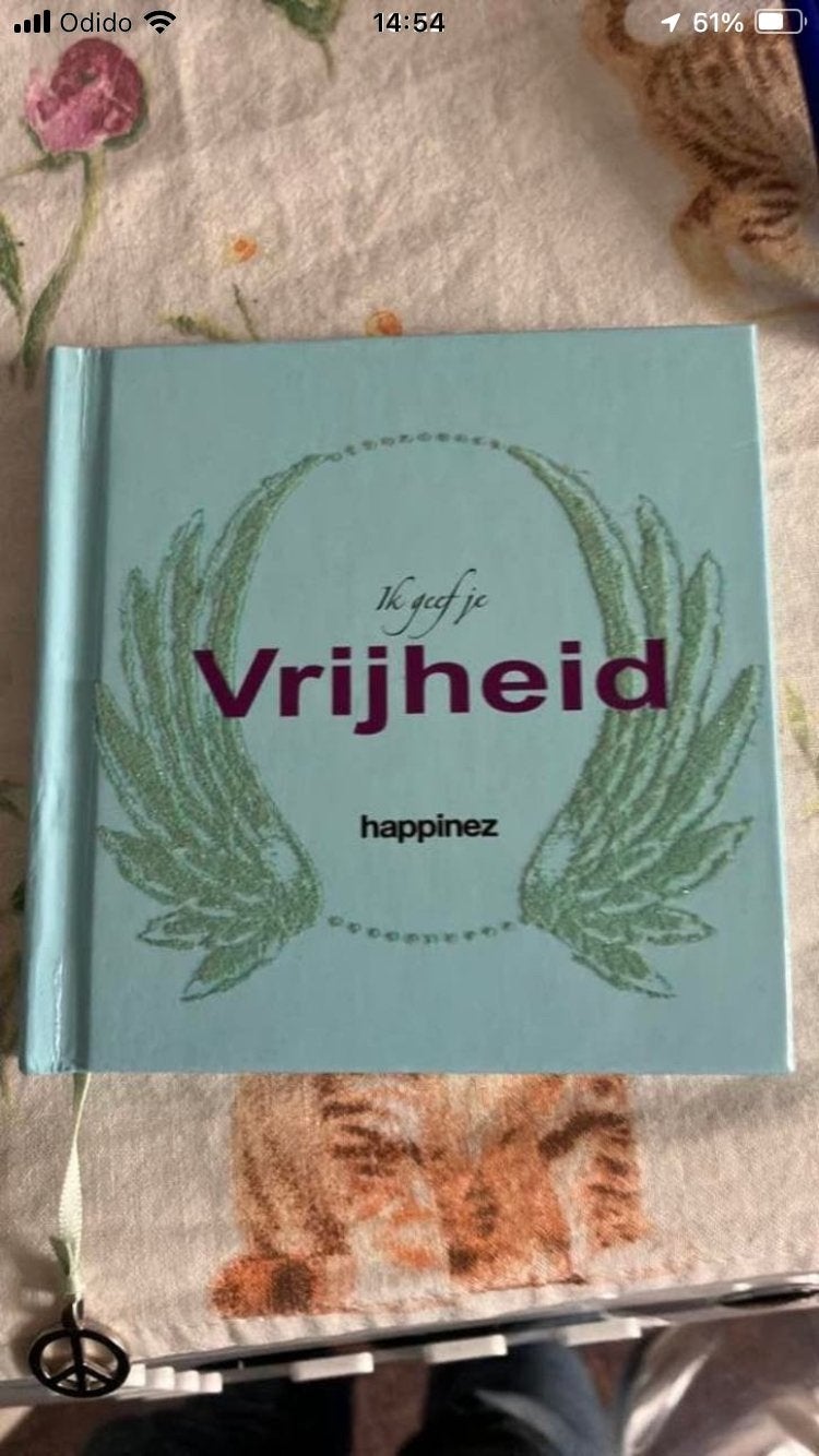 Happinez ik geef je vrijheid, Ophalen of Verzenden, Zo goed als nieuw, Spiritualiteit algemeen, Overige typen