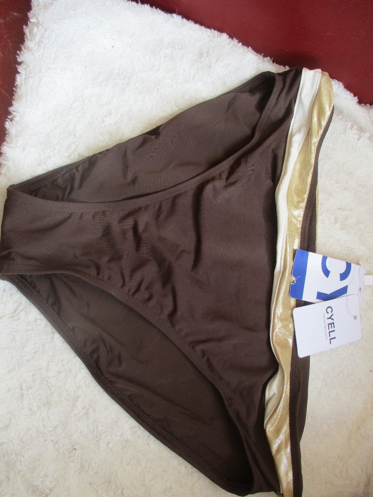 Bikini broek mt 42 Cyell, Ophalen of Verzenden, Nieuw, Bruin, Overige typen