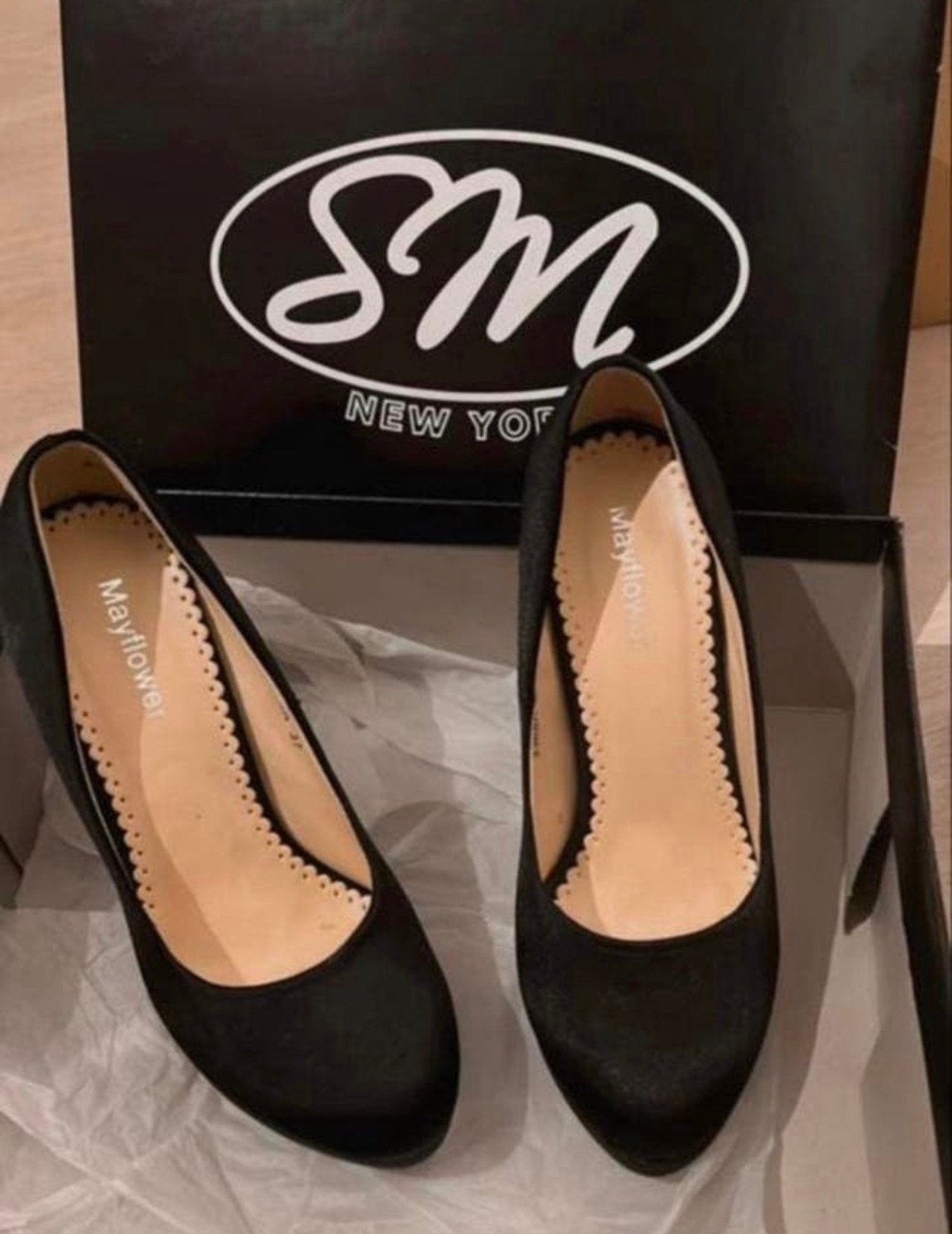 Elegante zwarte pumps - Mayflower New York, Ophalen of Verzenden, Nieuw, Zwart