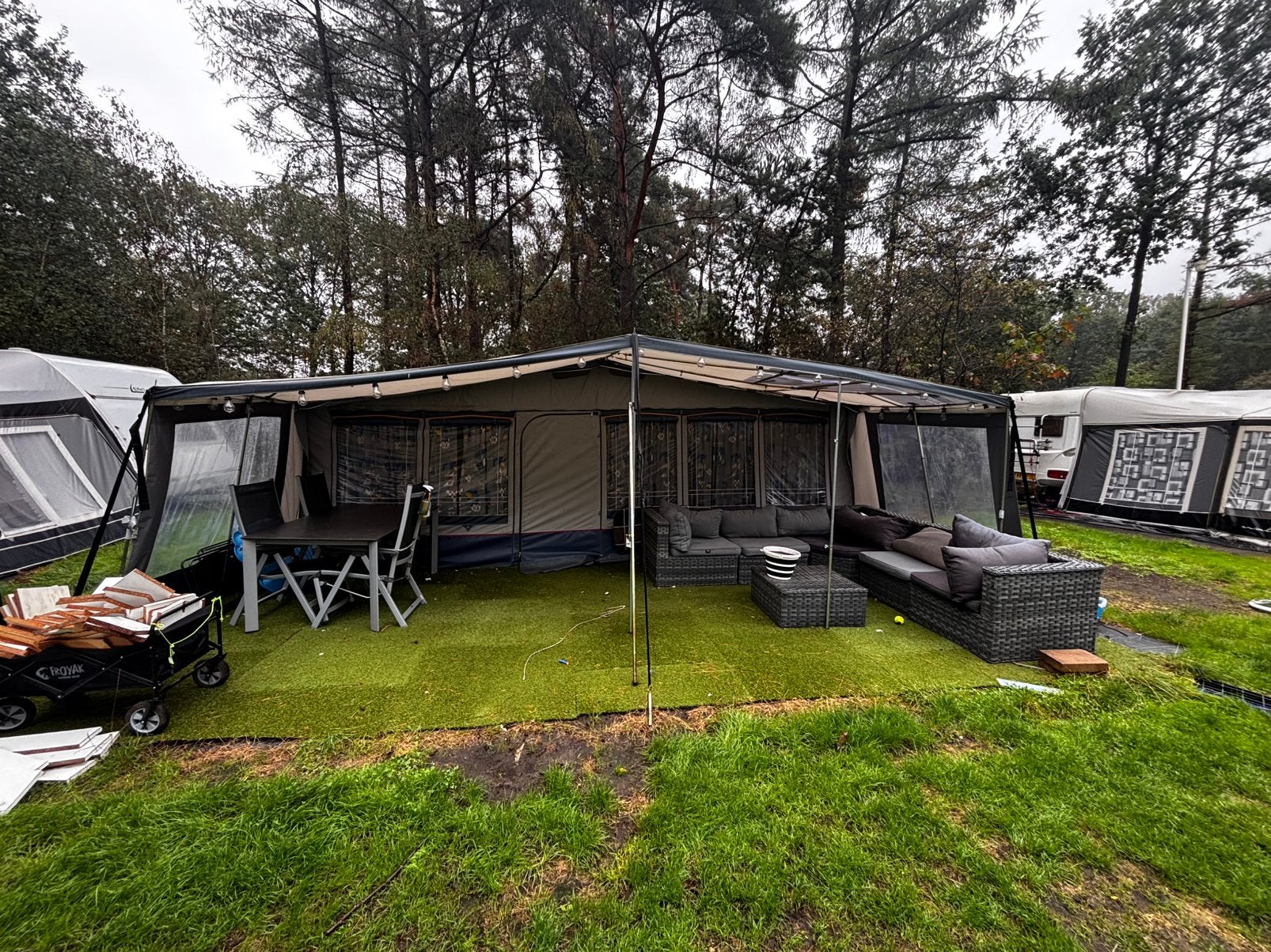 Tabbert Baronesse 660 – Loop/Sloop – Opknapper – Onderdelen, Caravans en Kamperen, Tabbert, Particulier, Luifel, Tot en met 6
