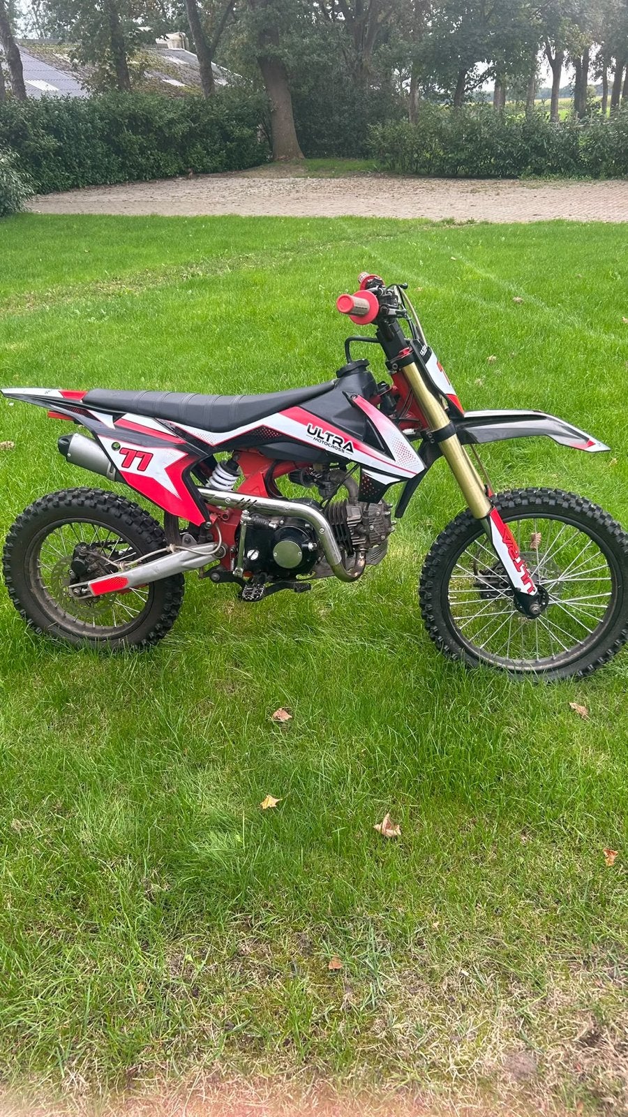 Ultra 125cc crossmotor, Ophalen, Gebruikt, Overige merken