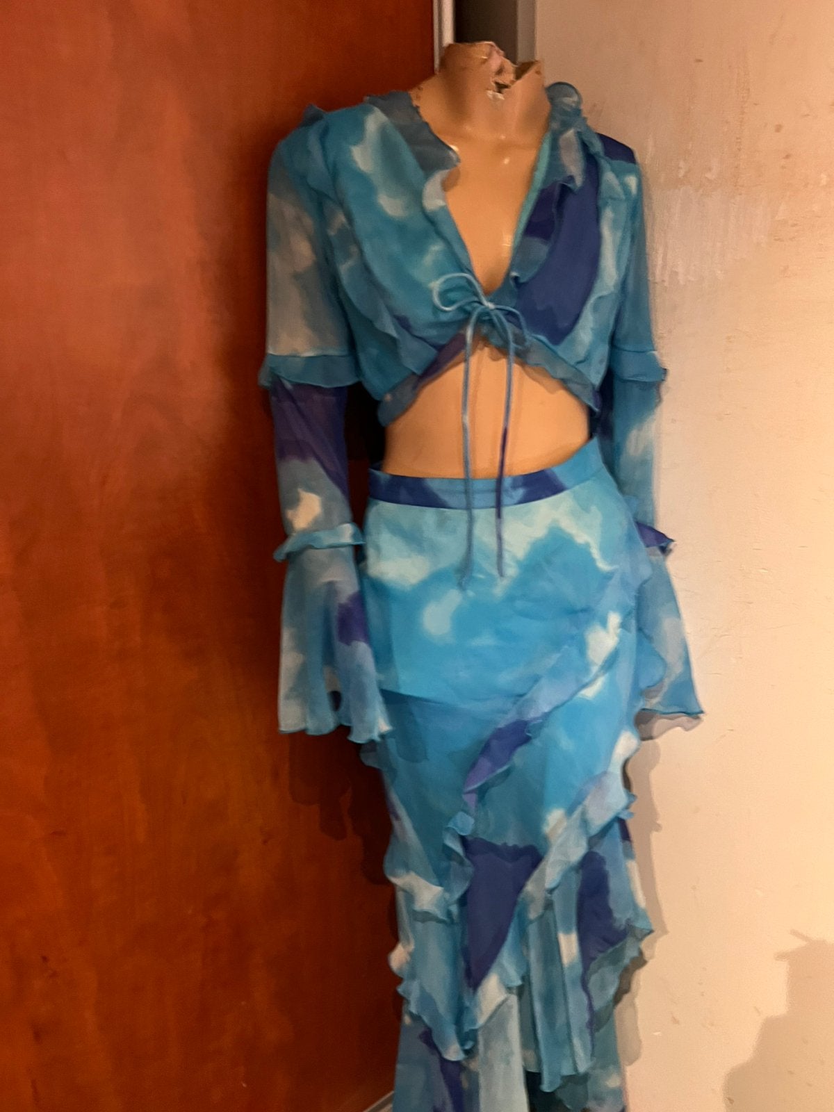 ASOS Design set maat m origineel zgan, Maat 38/40 (M), Blauw, Ophalen of Verzenden, Zo goed als nieuw
