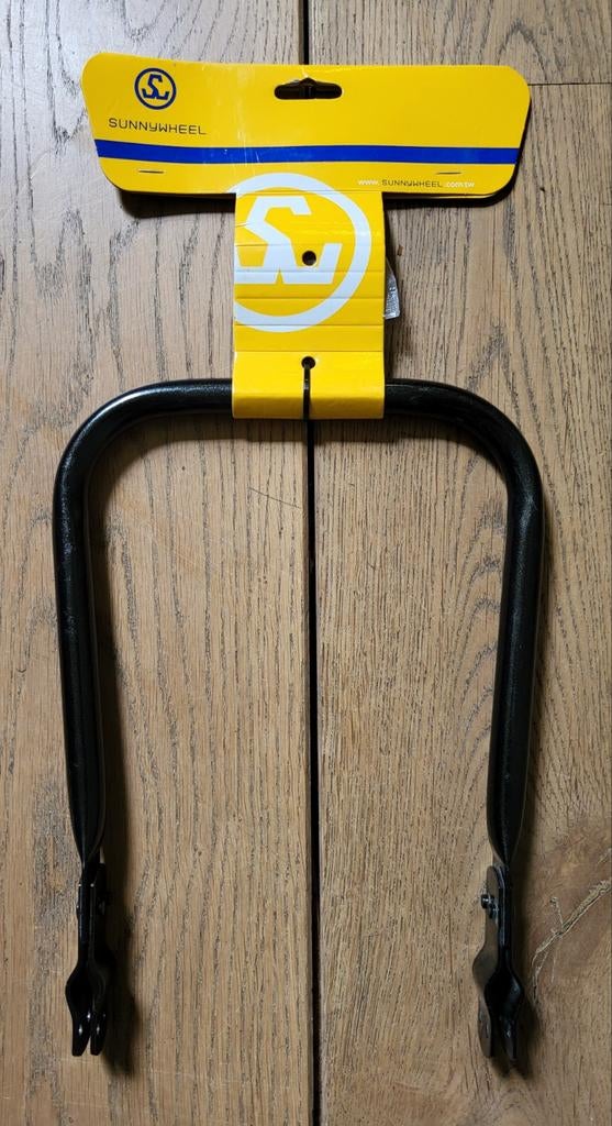 Sunnywheel Rugsteun / Rugleuning voor - Zwart - NIEUW, Fietsen en Brommers, Fietsaccessoires | Bagagedragers, Nieuw, Ophalen of Verzenden