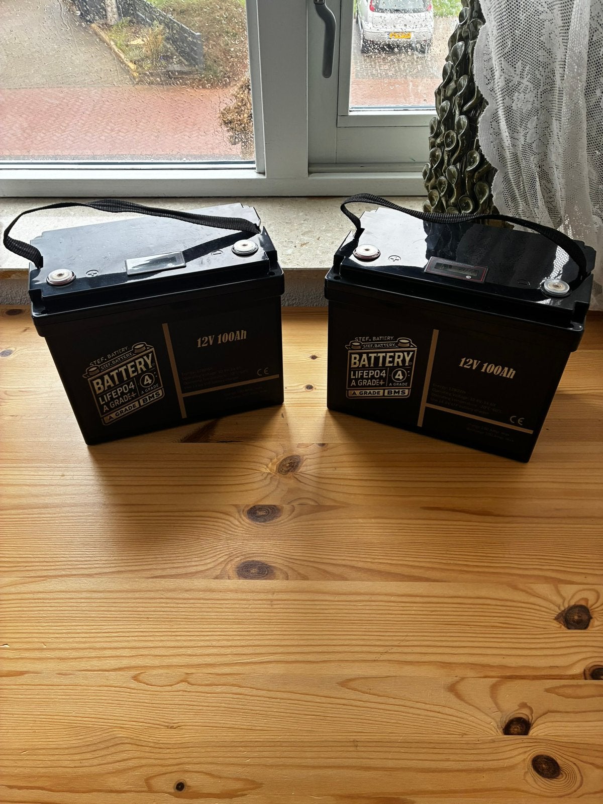 SMART Lithium accu’s 12 Volt109Ah 5 jaar ervaring incl LADER, Ophalen of Verzenden, Nieuw