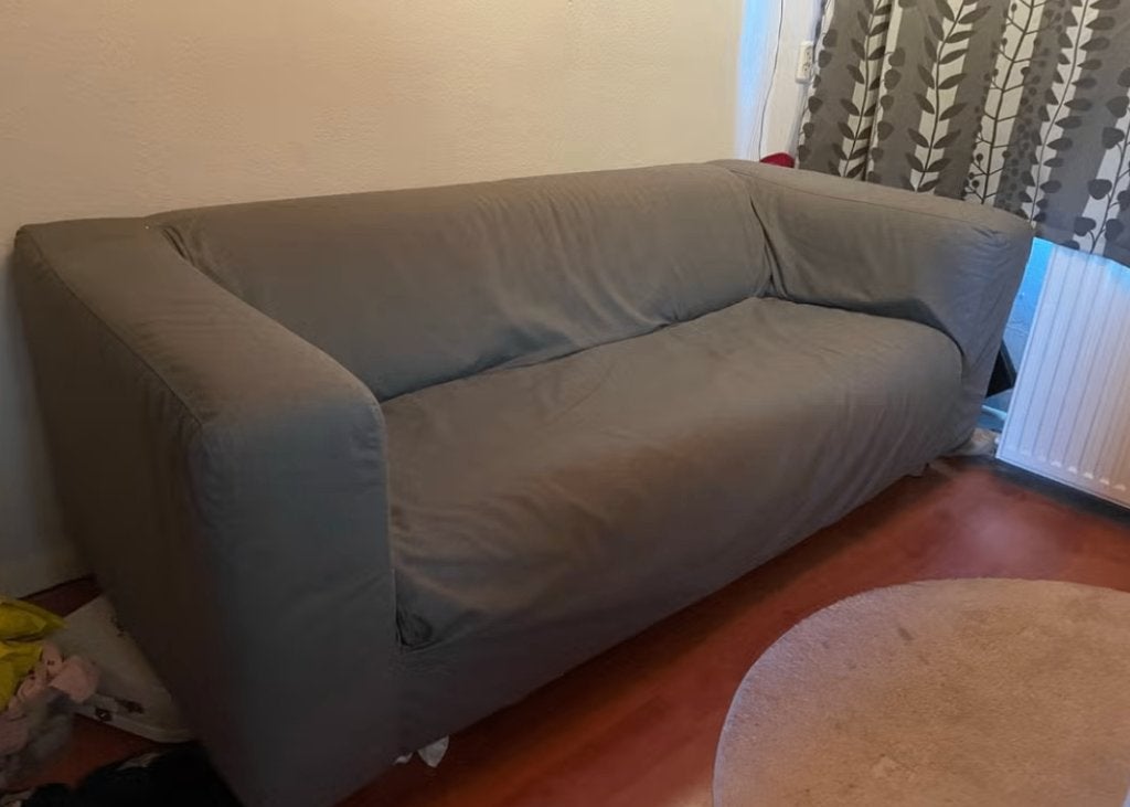 IKEA Klippan 2-zitsbank GRATIS, Huis en Inrichting, Banken | Bankstellen, Ophalen, Gebruikt, 150 tot 200 cm, Tweepersoons