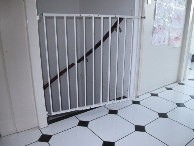Metalen traphekje, Kinderen en Baby's, Traphekjes, Ophalen, Gebruikt, Metaal of IJzer, 115 cm of meer