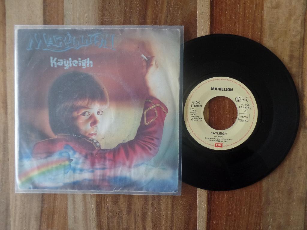 single  Marillion - Kayleigh, Gebruikt, 7 inch, Ophalen of Verzenden, Rock en Metal