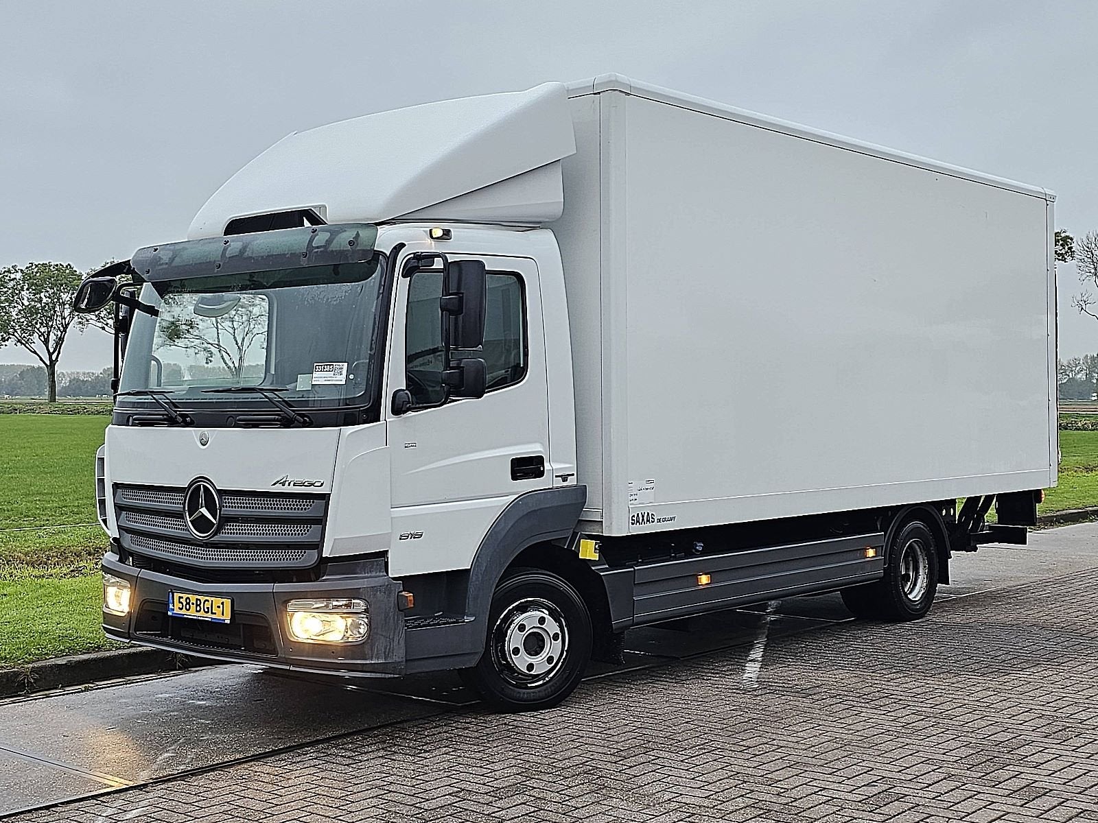 MERCEDES-BENZ ATEGO 918, Auto's, Automaat, Euro 6, Wit, Mercedes-Benz