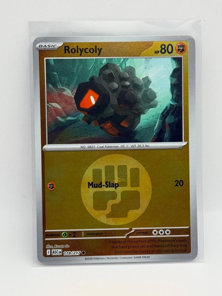 Rolycoly [Energy] #118 Pokemon Ascended Heroes, Verzenden, Zo goed als nieuw