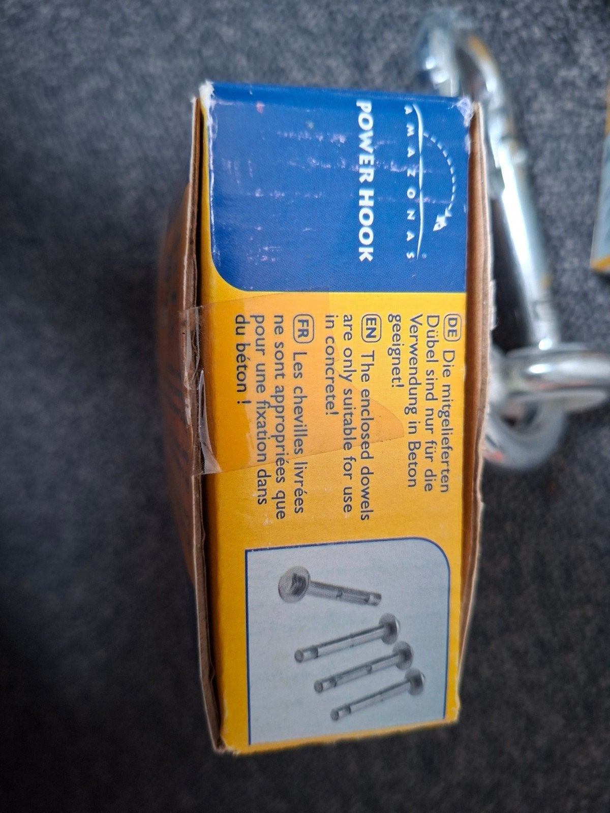 Ophangset voor hangstoel (2 stuks) AMAZONAS Power Hook, Ophalen of Verzenden, Nieuw