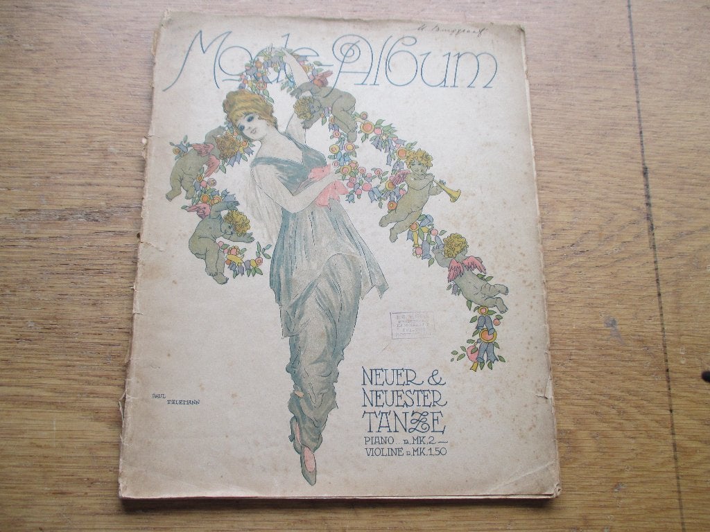 MODE-ALBUM - MODETÄNZEN -  VOOR PIANO, Gebruikt, Klassiek, Ophalen of Verzenden, Artiest of Componist