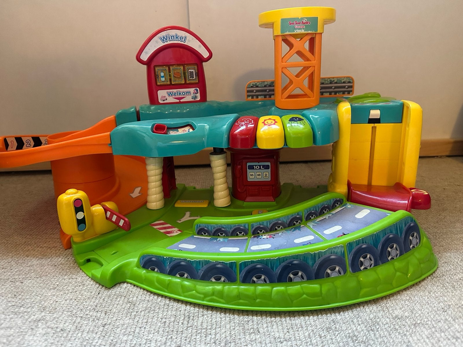 VTech Toet Toet Auto's Garage met auto's, Ophalen, Gebruikt