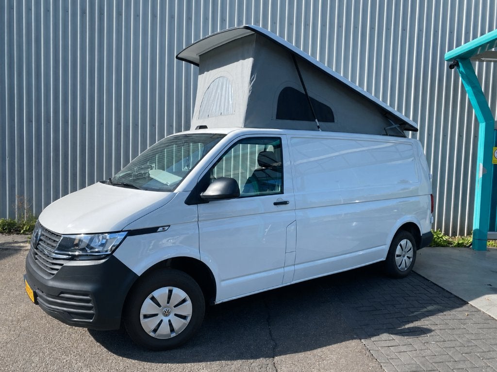 Nu in aanbouw! VW Transporter T6.1Camper bj.2022 / 24.899km, Caravans en Kamperen, Campers, Airbags, Verwarmde buitenspiegels