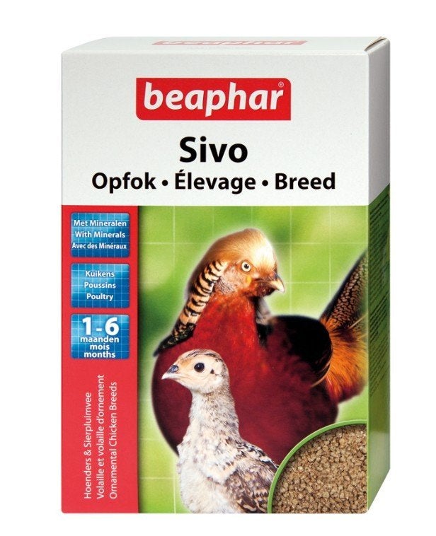 Beaphar Kip Sivo Opfok 1 Kg - nu 3 kilo voor 10 euro, Ophalen of Verzenden, Nieuw, Drinken en Voederen