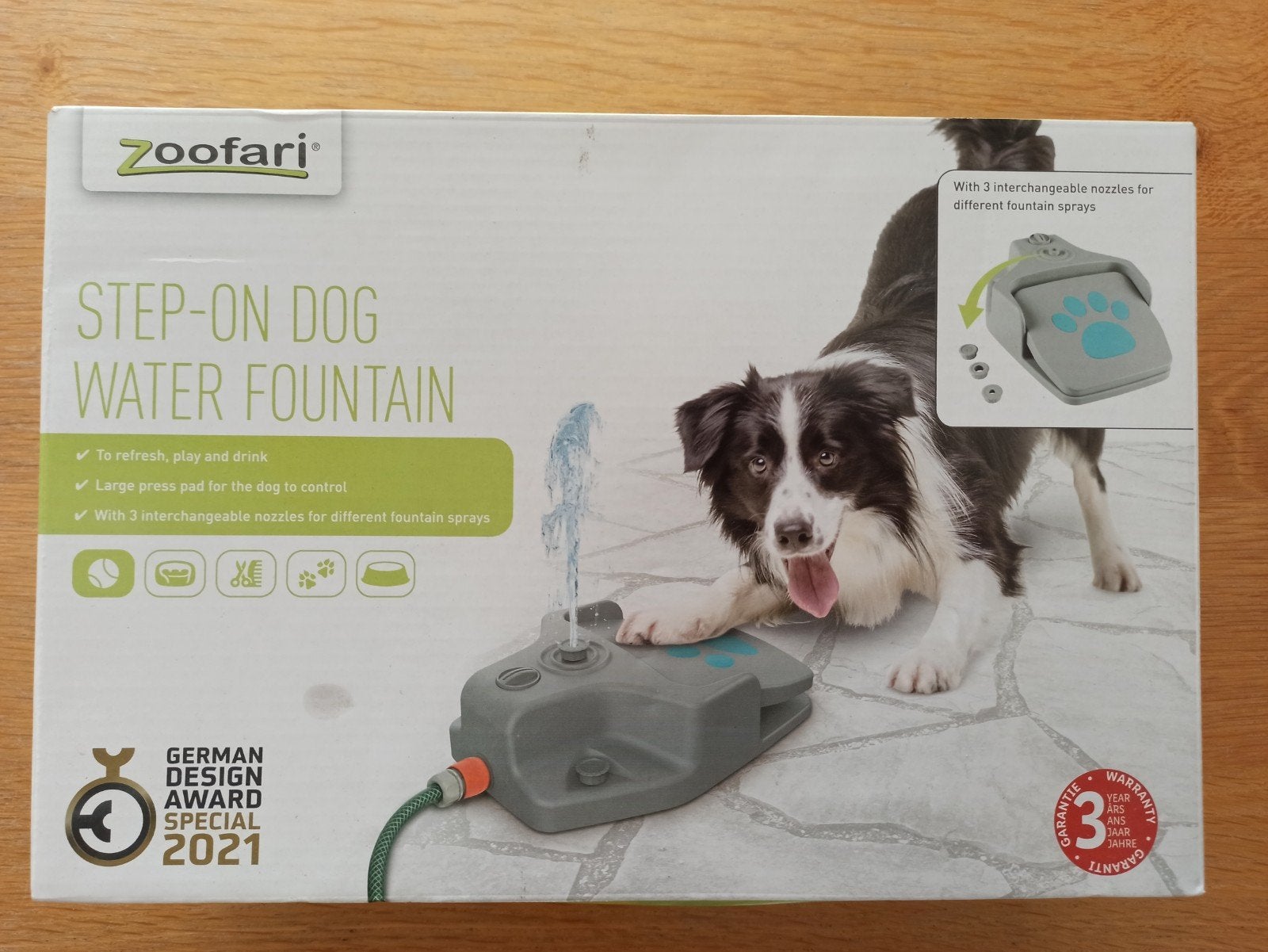 Waterspeeltje voor de hond - Step-on Dog Water Fountain, Ophalen of Verzenden, Nieuw