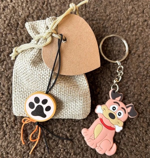 Honden bedankje met gelukspoppetje, Overige typen, Nieuw, Ophalen of Verzenden, Info@sweet-one.nl